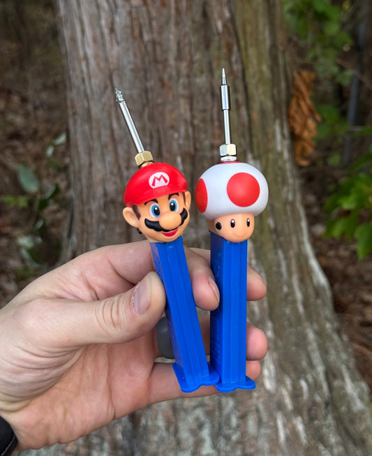 MARIO BROS PEZJAMINS 510 Pen Pals™️ LOOSE